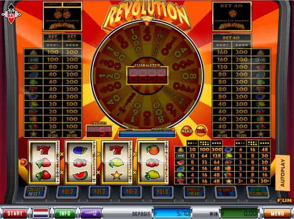Revolution Slot Game