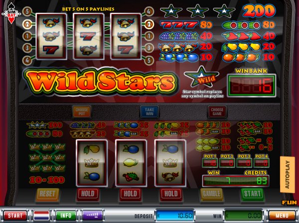 Wild Stars Slot Game