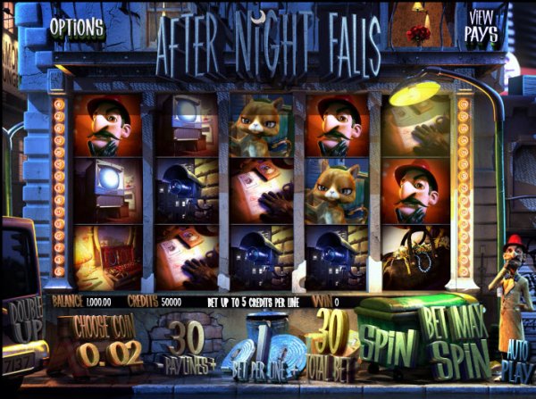 After Night Falls Slots Game Reels