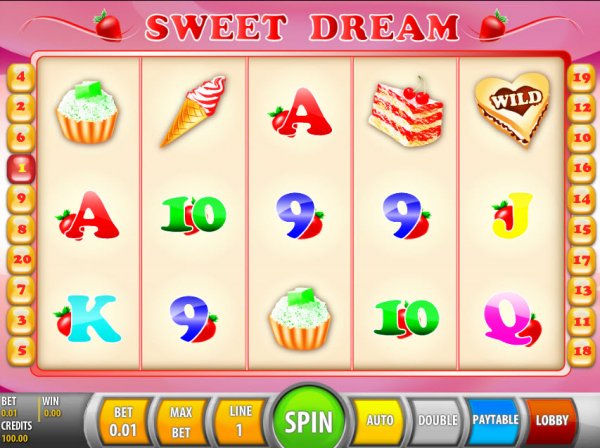 Sweet Dream Slot Game Reels