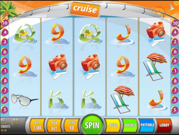 Cruise Slot game Reels