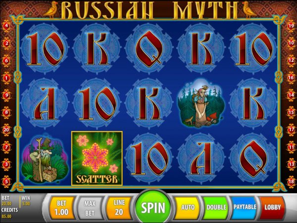 Russian Myth Slot Game Reels