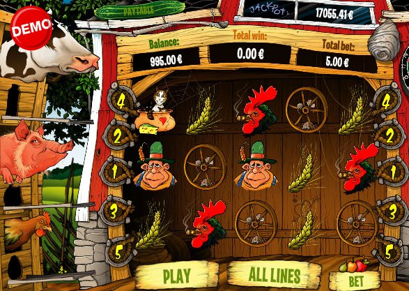 Animal Farm Slot Game Reels