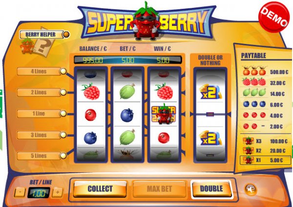 SuperBerry Slot Game