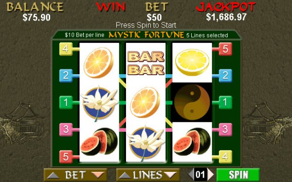 Mystic Fortune Jackpot Slot Game