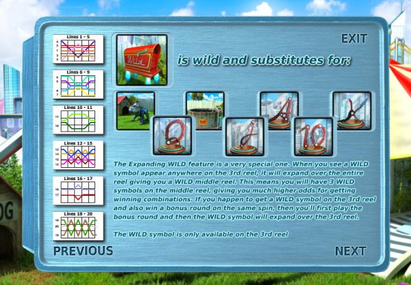 The Robets Slot Expanding Wilds