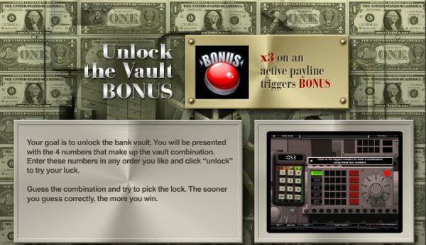 Deal or Steal Slot Vault Bonus