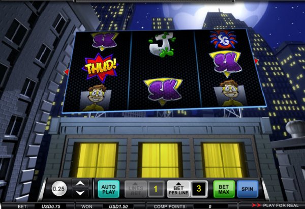 Spider Guy Slot Game Reels