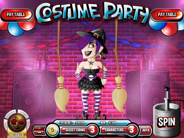 Costume Party Slot Game 