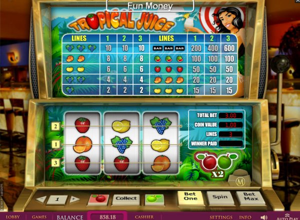 Tropical Juice Slot Game