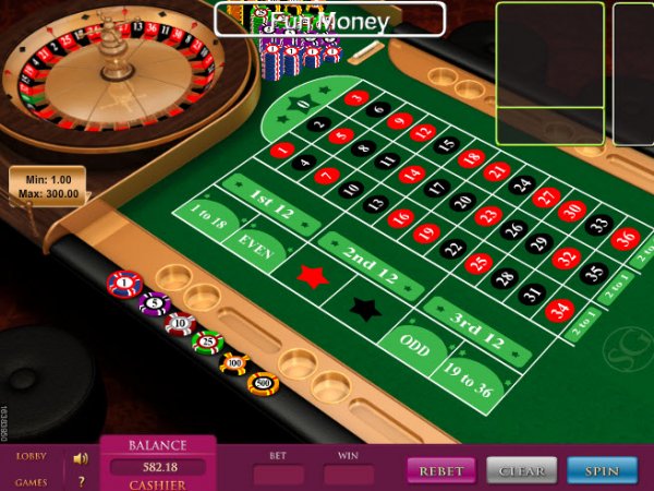 European Roulette Standard