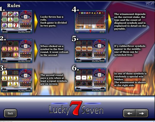 Lucky Seven Slot Rules I