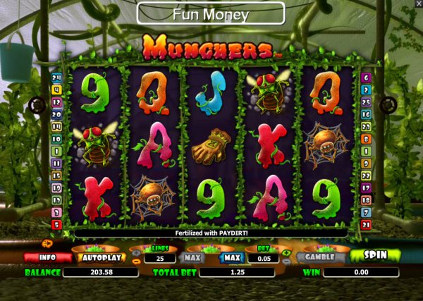 Munchers Slot Game Reels