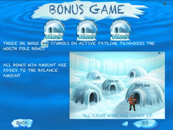 North Pole Slot Bonus Game