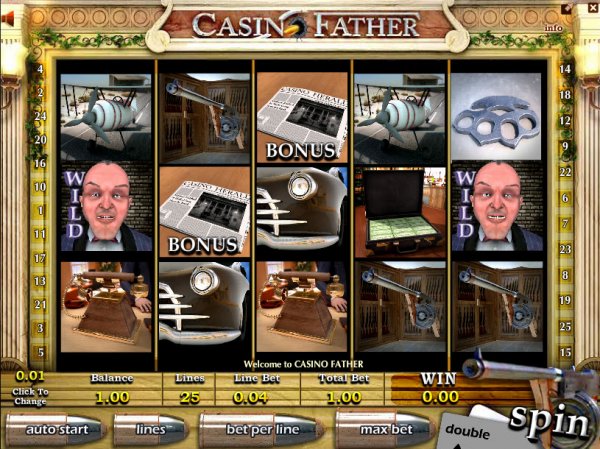 Casino Father Slot Game Reels