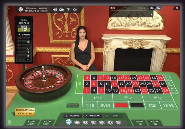 Live Roulette Online Casino Uk