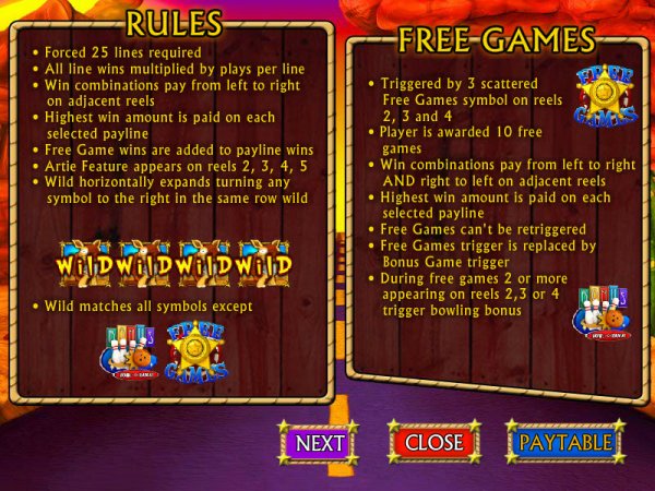 Armadillo Artie Slot Rules & Free Games