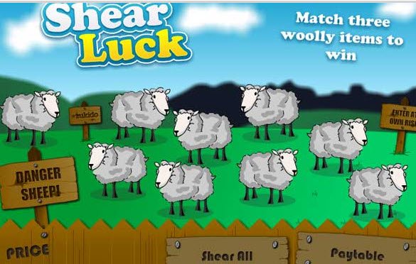 Shear Luck Scratch Game