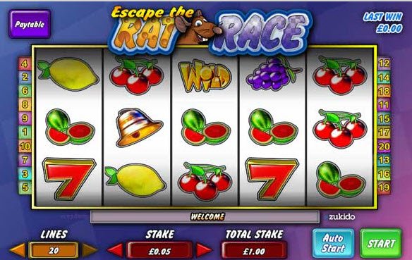  Escape The Rat Race Slot Game Reels