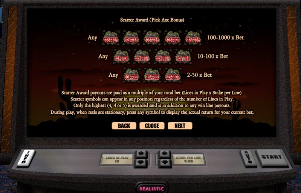 Randall's Riches Slot 1000x Scatters