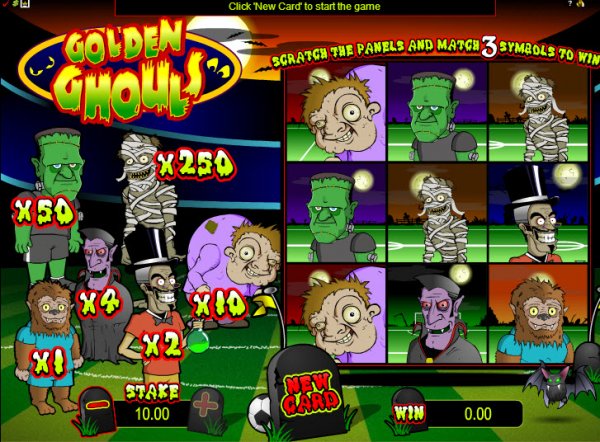 Golden Ghouls Scratch Game Revealed