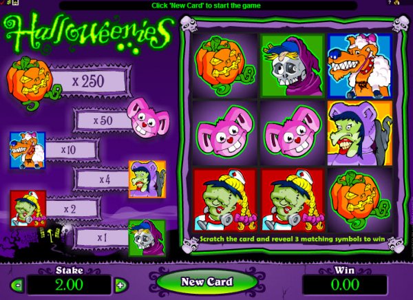 Halloweenies Instant Win Game