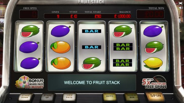 Fruit Stack Slot Game Reels