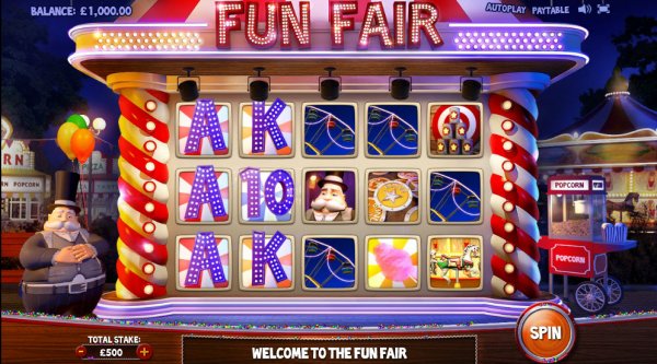 Fun Fair Slot Game Reels