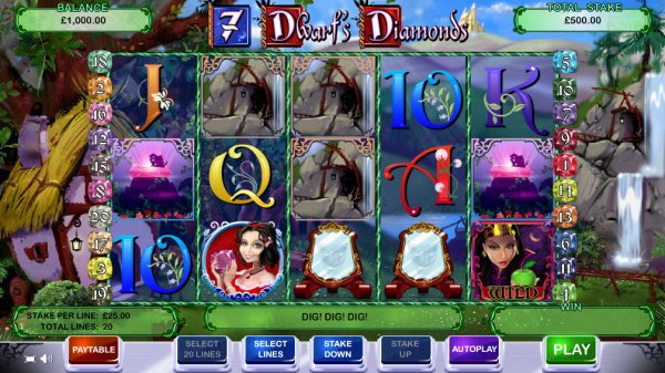7 Dwarf's Diamonds Slot