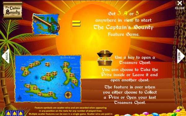 Pieces of Eight Slot Bonus Game