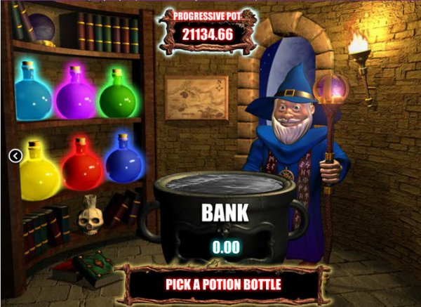 Wizard of Odds Slot Progressive Bonus Game