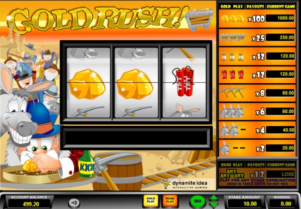 GoldRush! Slot Game
