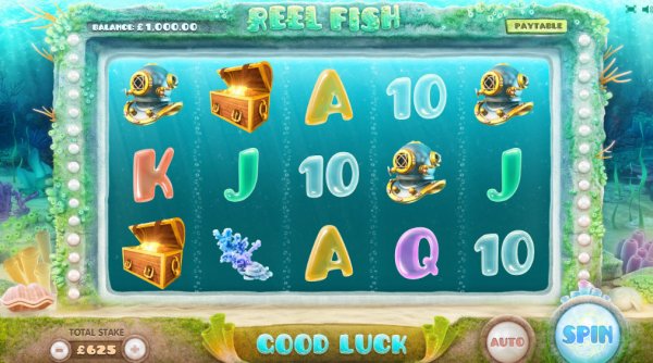 Reel Fish Slot Game Reels