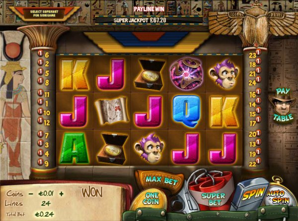 The Quest Slot Game Reels