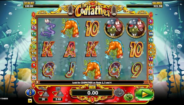 The Codfather Slot Game Reels