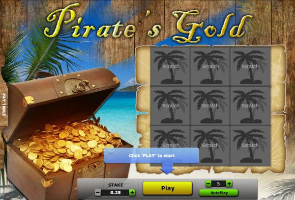 Pirate's Gold Scratch