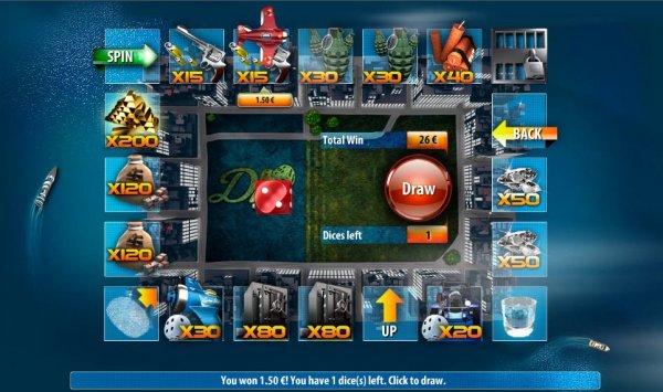 Dark Harbour Slot Dice Bonus