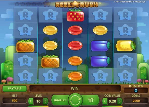 Reel Rush Slot Game Screen