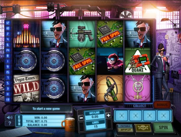 The Casino Job Slot  Game Reels