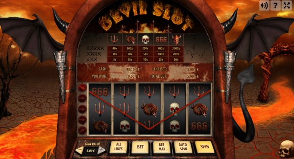 devil diamond slot machine