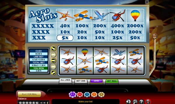 Aero Slots Game