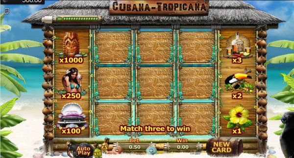 Cubana-Tropicana Scratch Game 