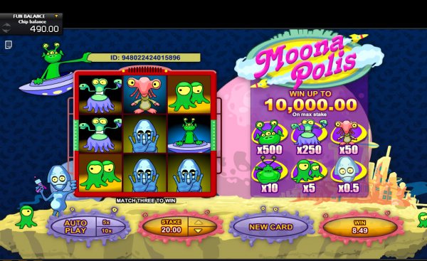 MoonaPolis Scratch Game Revealed