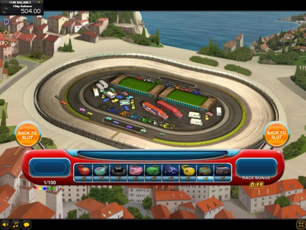Freaky Cars Slot Race Bonus