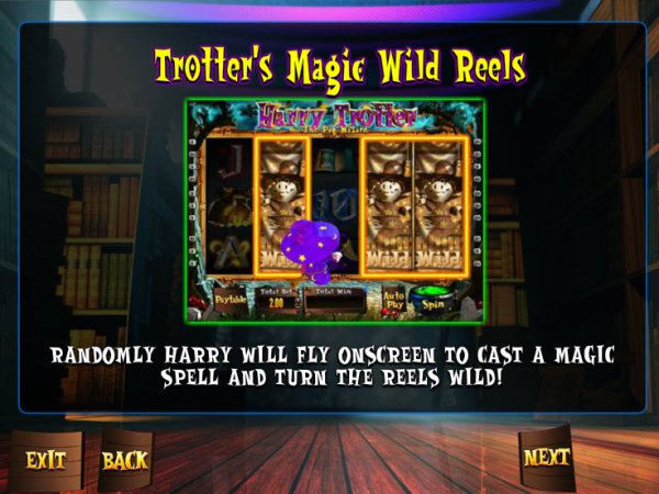 Harry Trotter Slot magic Reels