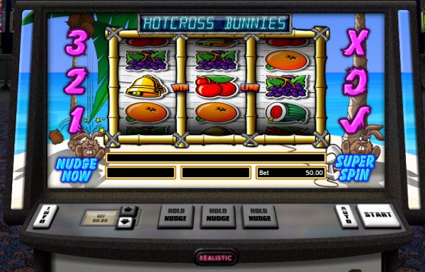 Hot Cross Bunnies Slot Game Reels