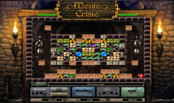 Monte Cristo Game Screen