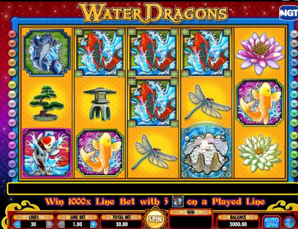 Water Dragons Slot Game