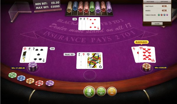 download the new Blackjack Professional
