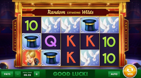 Magic Money Slot Game Reels